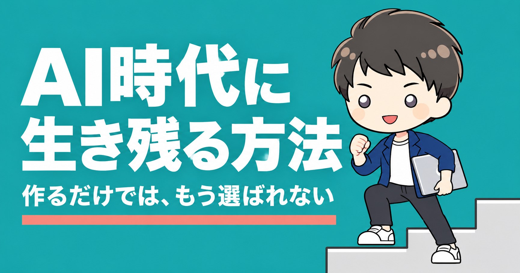 AI時代に生き残る方法｜作るだけでは、もう選ばれない